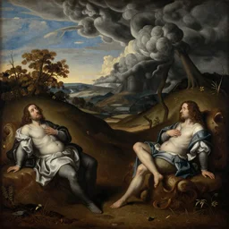 a land of frowns, by hieronymous bosch