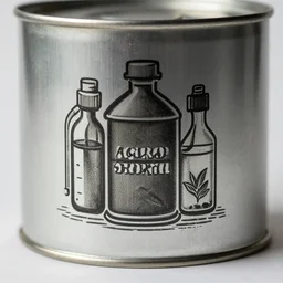 a agrotoxics canister engraving by goya, zoom out