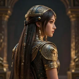 anunnaki magic, unreal engine, portrait, f / 2. 8, 1 6 k, perfectionism, halfrear lighting, insanely detailed and intricate, hypermaximalist, hyper realistic, super detailed