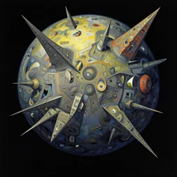 cloisonnism low angle view of space - base - structure on a planet in no mans sky asymmetrical assymetrical assymetrical intricate details masterpiece moebius bekskinski