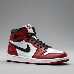 mid height air jordan sneakers the joker design, 3d render, the joker design, cinematic, studio lighting, award winning, highly detailed