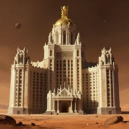 brutalist soviet architecture on mars, intricate, elegant, highly detailed, centered, digital painting, artstation, concept art, smooth, sharp focus, illustration, artgerm, tomasz alen kopera, peter mohrbacher, donato giancola, joseph christian leyendecker, wlop, boris vallejo