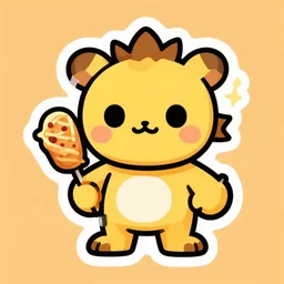 cute miss mascot armaldo armaldo armaldo food sticker art, cronobreaker, beeple game icon