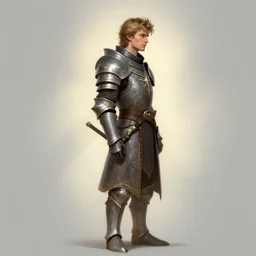 side profile centered painted portrait, Arthur Ostapenko as a Paladin, D&D, Gloomhaven, matte painting concept art, art nouveau, beautifully backlit, swirly vibrant color lines, fantastically gaudy, aesthetic octane render, 8K HD Resolution, by ilya kuvshinov and Cushart Krentz and Gilleard James