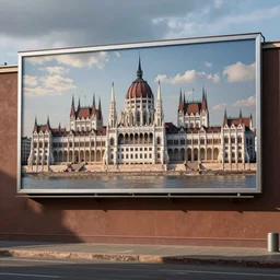 hungarian government propaganda billboard