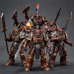 a squad of tyranid warriors by adrian smith