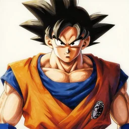 ultra realistic portrait painting of fat goku, art by akira toriyama, 4 k, dragon ball artstyle, cel shaded, highly detailed, epic lighting
