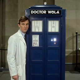 the doctor, still from an episode of doctor who, 1 9 7 2