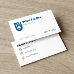 a business card for the better painters