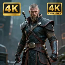 photo of a cyberpunk viking, highly detailed, 4 k, hdr, smooth, sharp focus, high resolution, award - winning photo