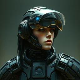 indigo mech droid raven black bird. visor. science fiction, portrait by donato giancola and greg rutkowski and wayne barlow. 2 0 0 0 cover. top all time r / imaginarycyberpunk.