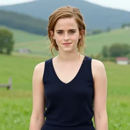 a portrait of emma watson in a scenic environment by mohrbacher peter
