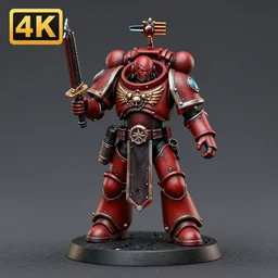 8 0 mm resin detailed miniature of a warhammer 4 0 k ninja, product introduction photos, 4 k, full body,