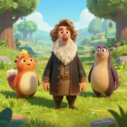adorable video game creatures in an open world, caspar david friedrich, lee madgwick, andrei riabovitchev, artstation, octane render, cry engine, graphics nvidia ray tracing, cgsociety