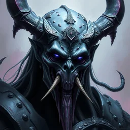 portrait of slaanesh from warhammer 4 0 k by hr giger, greg rutkowski, luis royo and wayne barlowe, 8 k