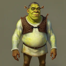 barack obama as shrek, brown skin, highly detailed, digital painting, artstation, concept art, sharp focus, illustration, art by greg rutkowski and alphonse mucha