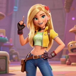victoria justice in the ratchet and clank universe