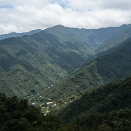 a mountain region