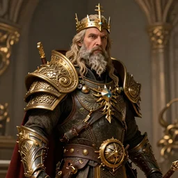 portrait of John TotalBiscuit Bain as the god king emperor, realistic character concept, high fantasy, light atmosphere, golden ratio, cinematic lighting, hyperdetailed, high resolution, insanely detailed and intricate, artstation, Marc Simonetti, Greg Rutkowski
