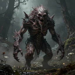 realism art creepy monster fantasy concept