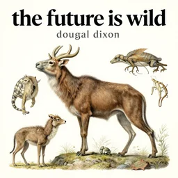 the future is wild, dougal dixon, speculative evolution, zoological illustrations