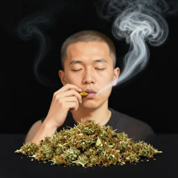 weed smoking propaganda art