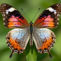 photo of the face of a butterfly