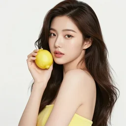 the portrait of one sensual lemon personified as an absurdly beautiful, graceful, elegant, sophisticated, young woman made, an ultrafine hyperdetailed illustration by kim jung gi, irakli nadar, intricate linework, bright colors, octopath traveler, final fantasy, unreal engine 5 highly rendered, global illumination, radiant light, detailed and intricate environment