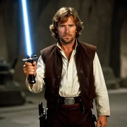 a still of mark hamill as han solo in return of the jedi, 8 k