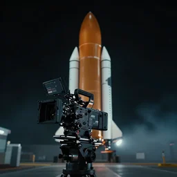 vfx film, spacex, flat color profile low - key lighting award winning photography arri alexa cinematography, hyper real photorealistic cinematic, atmospheric cool colorgrade