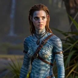Still of Emma Watson in Avatar movie