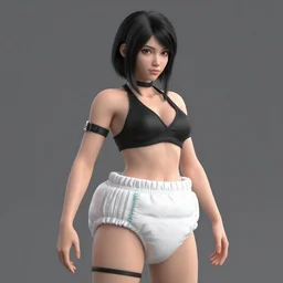 bayonetta in a huggies puffy diaper diaper diaper octane render