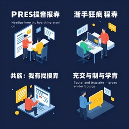 isometric flat art graphic for press release intros that is exciting and promotional