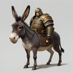 concept art, donkey samuray, artstation