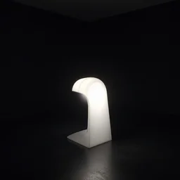 a single ready - made object by marcel duchamp in an empty black room, volumetric light, 1 9 1 4