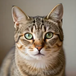 potrait of beautiful cat by sarah ann loreth