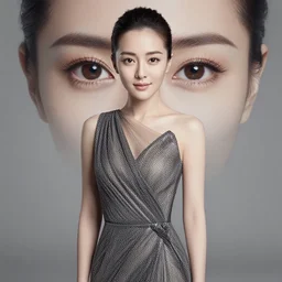a gorgeous female photo, professionally retouched, soft lighting, realistic, smooth face, full body shot, torso, dress, perfect eyes, wide angle, sharp focus on eyes, 8 k high definition, insanely detailed, intricate, elegant, art by stanley lau and jason chan