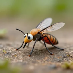 a suspicious mosquito, toy