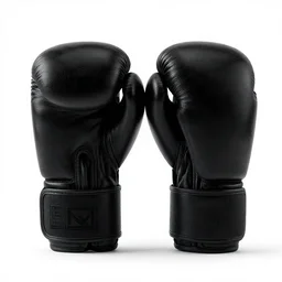 velvet boxing gloves, stylized 3d render, isolated on a pure white background, centered, entire object in frame, sharp focus, soft studio lighting