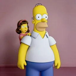 homer simpson by annie leibovitz, 4 k