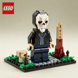 a lego set based off of the silence of the lambs