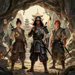 brother grimms fairytale cave samurai pagoda digital art, irina french, heraldo ortega, mandy jurgens trending on artstation 8 k 1 5 0 mpx