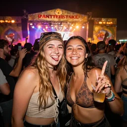 rave party at potatoesland