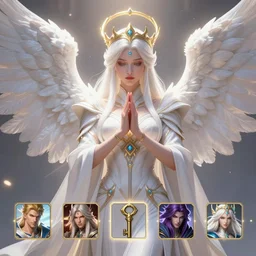 a saint noble high priestess pray for god as a league of legends character, angelic light, fantasy white priestess clothes, priestess key visual, masterpiece, cg animation, riot enterainment, arcane, realistic, hyper detailed, detailed face, character select portrait, 3 d, by artgerm, rossdraws, drew struzan, justin gerard