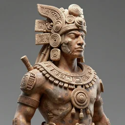 hyper realistic character sheer of mayan warrior, concept art, highly intrincate, swirl, unreal engine, octane render, 4 k, artstation, cgsociety, by arnold bocklin