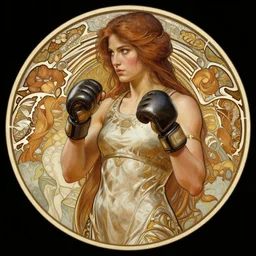 female mma fighter, round about to start, intricate, elegant, highly detailed, digital painting, artstation, concept art, smooth, sharp, focus, illustration, art by artgerm and greg rutkowski and alphonse mucha