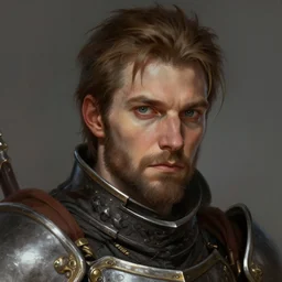 the doomslayer as a realistic fantasy d & d knight, closeup portrait art by donato giancola and greg rutkowski, realistic face, digital art, trending on artstation, margins on top