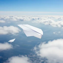 paper airplanes in heaven