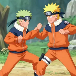 edward elrich fighting naruto