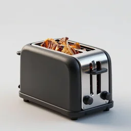 an evil toaster of doom, 3 d render, octane, ray tracing, ultra, detailed, photorealistic, ultra high resolution, 8 k